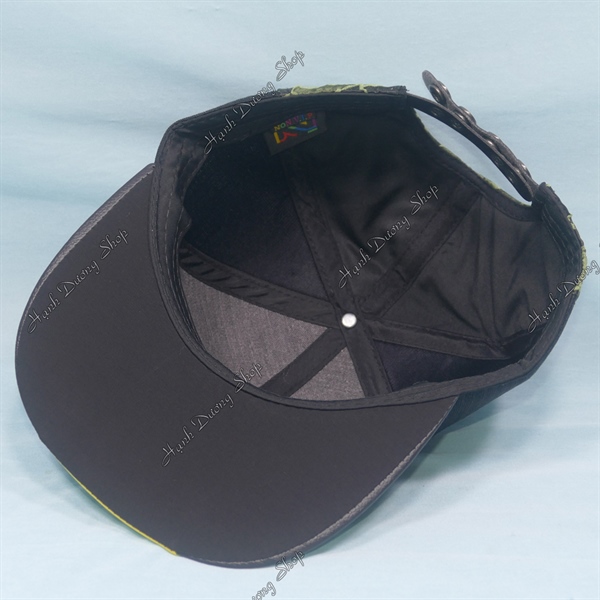 Nón Snapback Hiphop Thời Trang Đen Viền Vàng - Ảnh 5