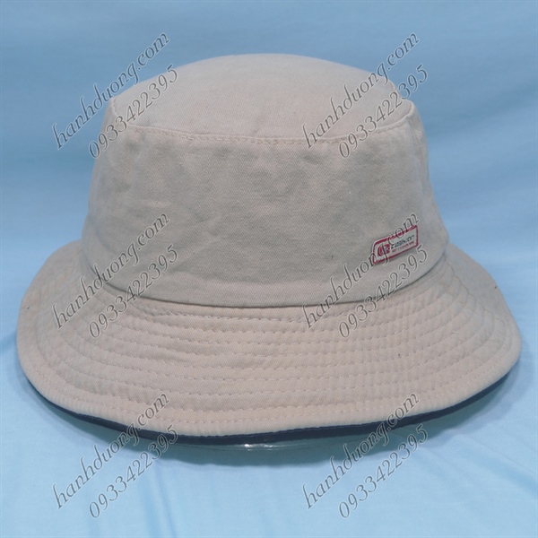 Nón Bucket Thời Trang Kem & Đen - Ảnh 2