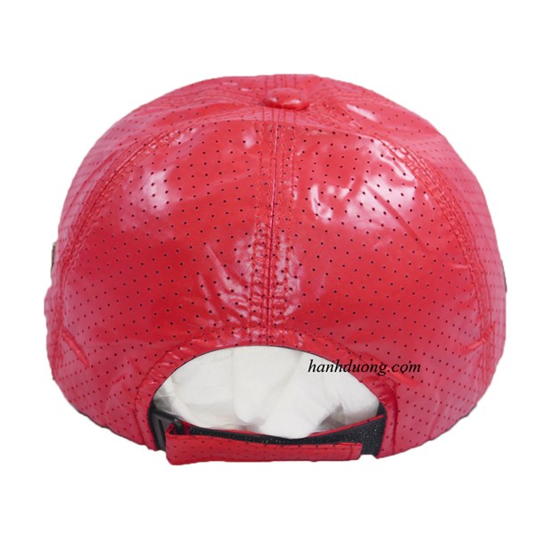 Nón Dù Nhiều Lỗ Thời Trang - AL40 Đỏ Tươi - Ảnh 3