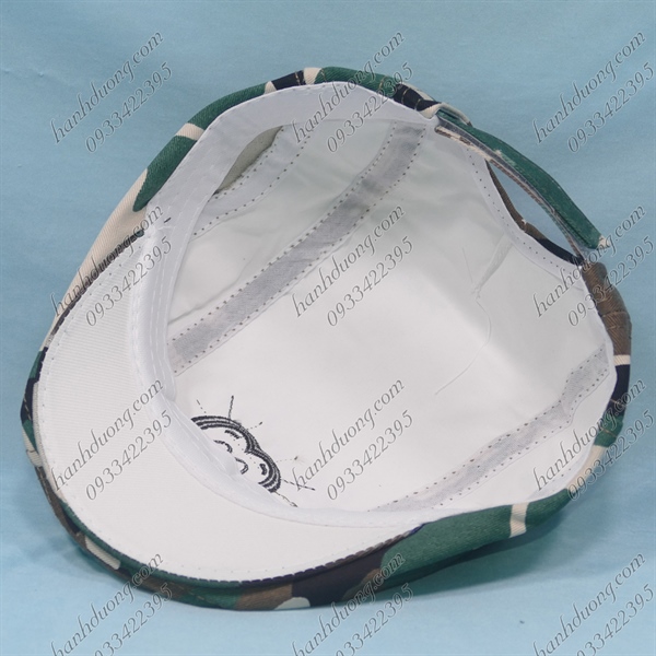 Nón Mỏ Vịt Beret Thời Trang Trẻ Em Lính Trắng - Ảnh 5