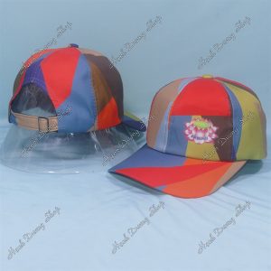 Nón Kết Họa Tiết Thầy Thích Minh Tuệ Hoa Sen Mẫu 3