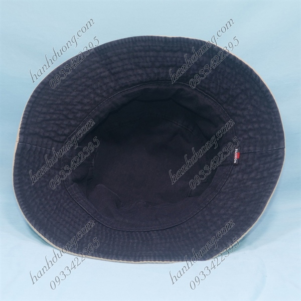 Nón Bucket Thời Trang Kem & Đen - Ảnh 5