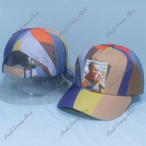 Nón Kết Họa Tiết Thầy Thích Minh Tuệ Mẫu 6: Hình Chữa Nhật