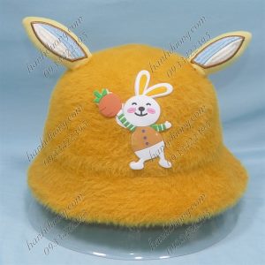 Nón Bucket Thời Trang Trẻ Em Vàng