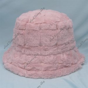 Nón Bucket Trơn Không Thêu Hồng