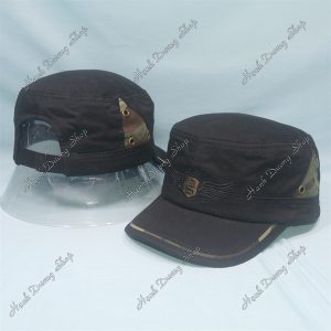 Nón Kết Thêu Chữ USA Có Cánh Đại Bàng 2 Ngôi Sao Đen