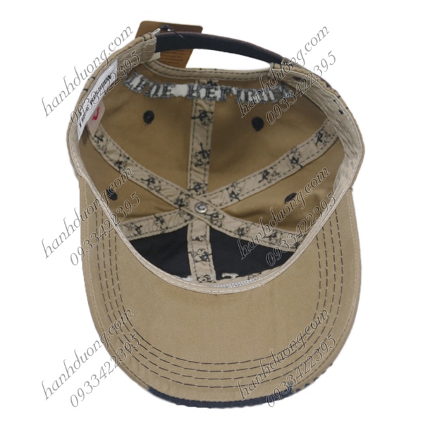 Nón Ông Địa True Religion Nâu Nhạt & Đen - Ảnh 5