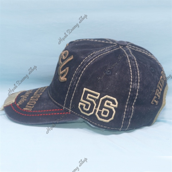 Nón Kết Jean Cao Cấp Ông Địa True Religion 56 Đen - Ảnh 4
