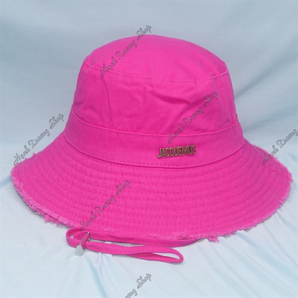 Nón Bucket Thời Trang Hồng Đậm - Ảnh 3
