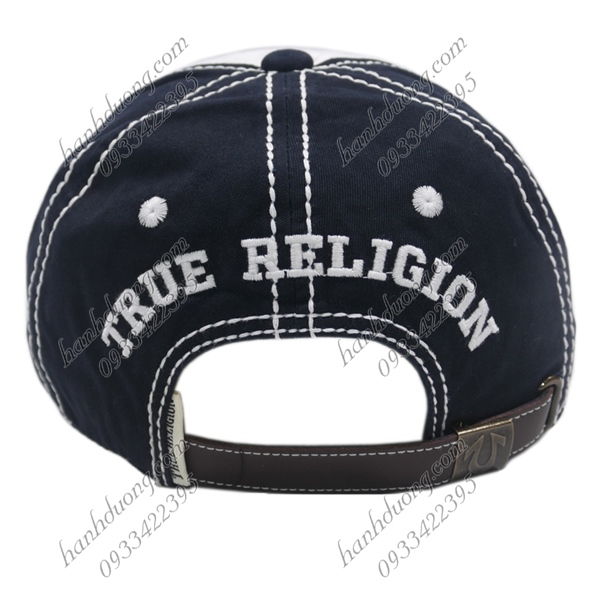Nón Ông Địa True Religion Trắng & Đen - Ảnh 3