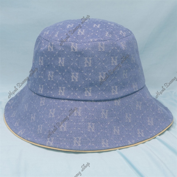 Nón Bucket Thời Trang Xanh Nhạt - Ảnh 3