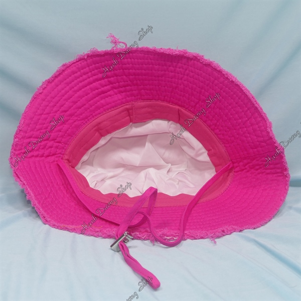 Nón Bucket Thời Trang Hồng Đậm - Ảnh 5