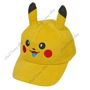 Nón Kết Trẻ Em Pikachu Thè Lưỡi Dành Cho Bé Từ 2 Đến 7 Tuổi Vàng
