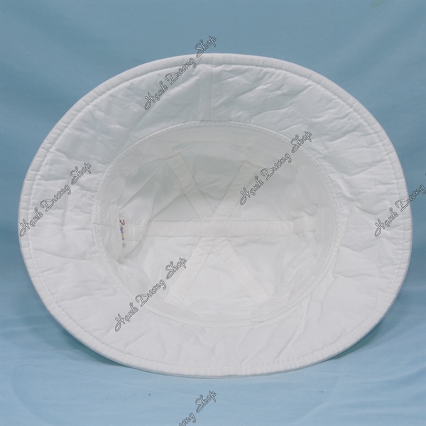 Nón Bucket Thời Trang Trắng - Ảnh 5