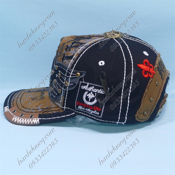 Nón Kết Cao Cấp Four 41 Đen - Ảnh 2